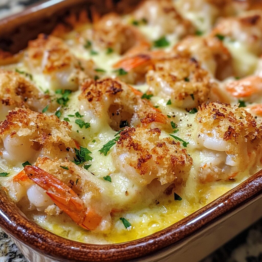 Baked Stuffed Shrimp Casserole