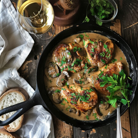Creamy Mushroom Chicken Skillet The Ultimate Comfort Food