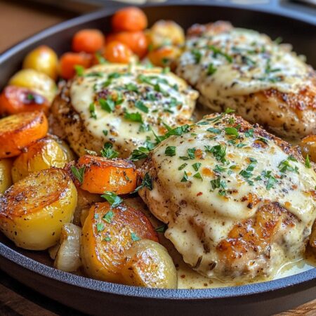 Low-Carb Creamy Garlic Chicken Recipe