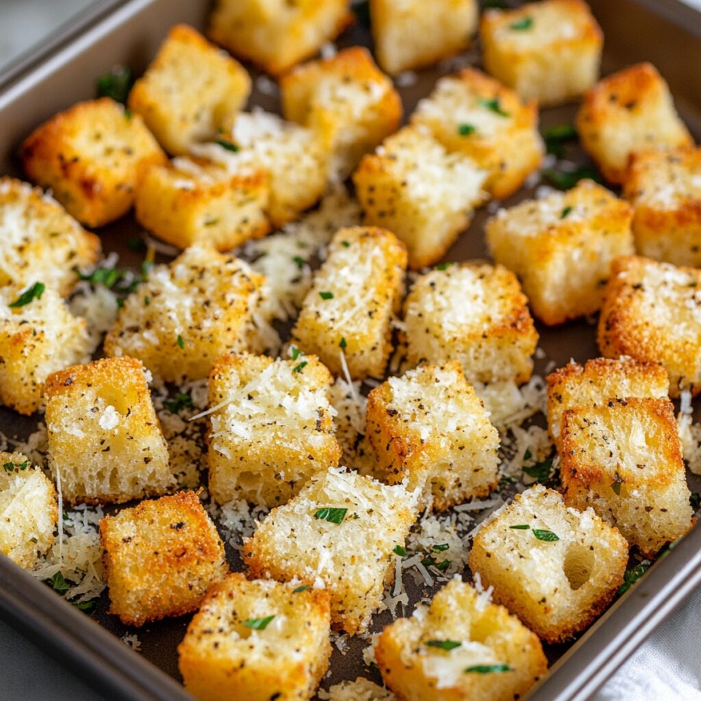 Make the Keto Croutons