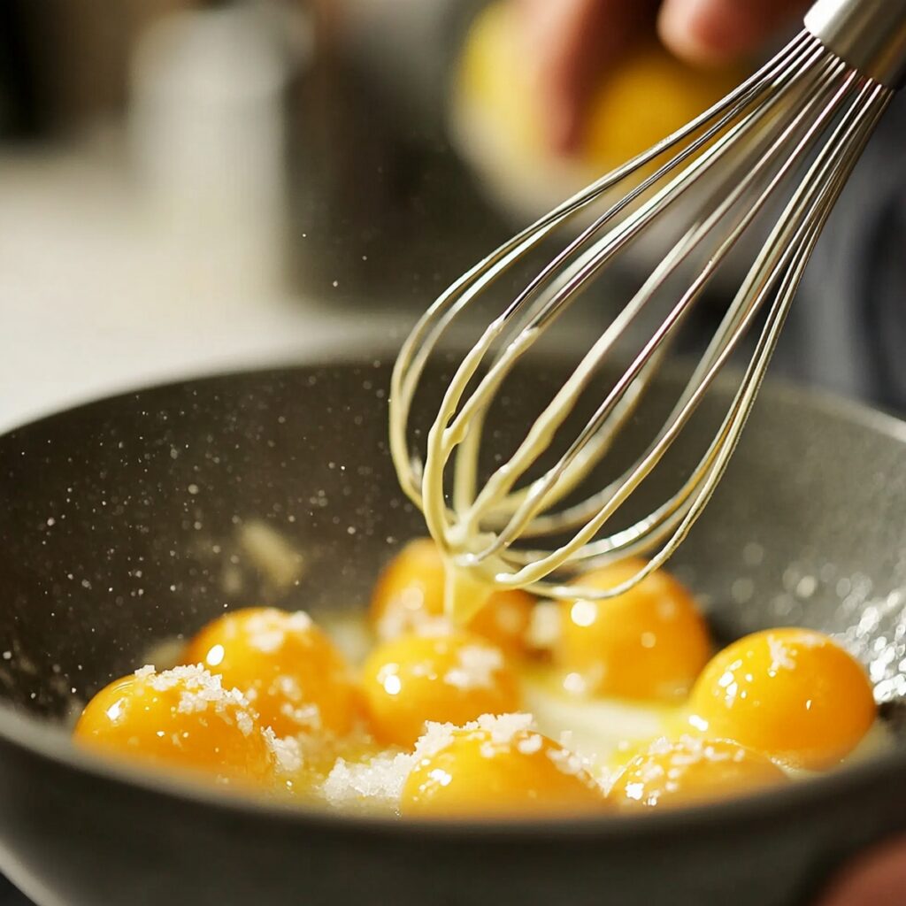 Step 1: Crack and Whisk
